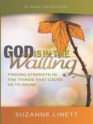 cover image of God Is In the Waiting